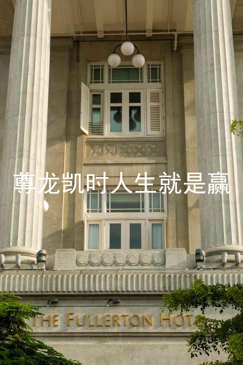 尊龙凯时人生就是赢
